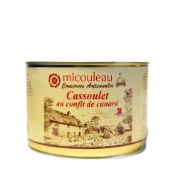 Cassoulet au confit de canard 1680g boite