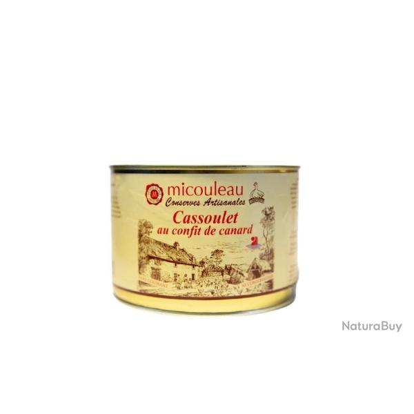 Cassoulet au confit de canard 1680g boite