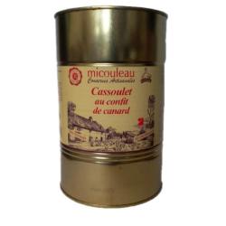 Cassoulet au confit de canard 4200g boite