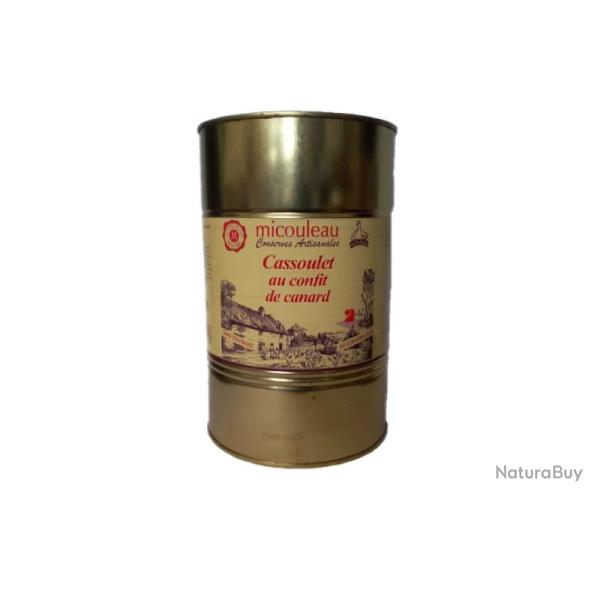 Cassoulet au confit de canard 4200g boite