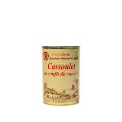 Cassoulet au confit de canard 420g boite