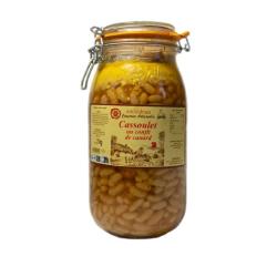 Cassoulet au confit de canard 2000g bocal