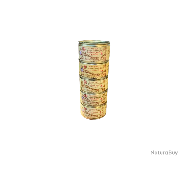 Lot de Terrines 5x200g