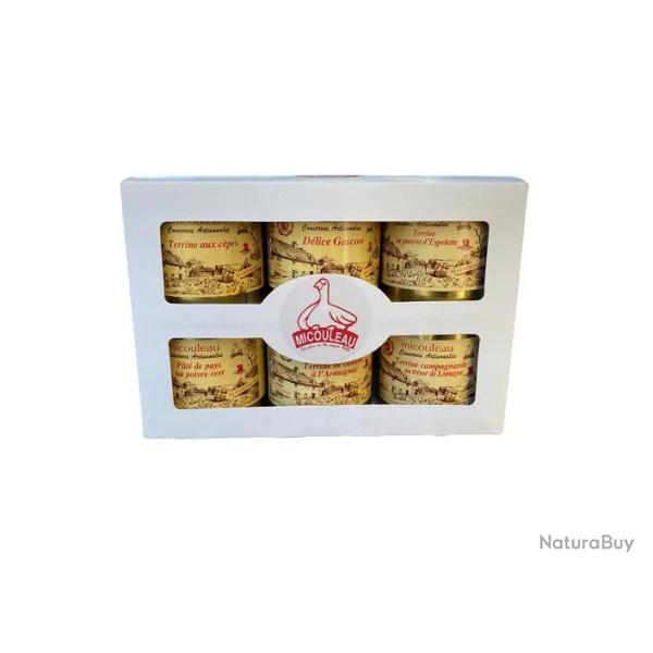 Coffret de six terrines artisanales