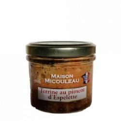 Terrine au piment d'Espelette 90g bocal
