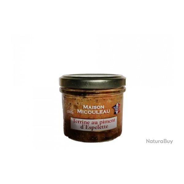 Terrine au piment d'Espelette 90g bocal