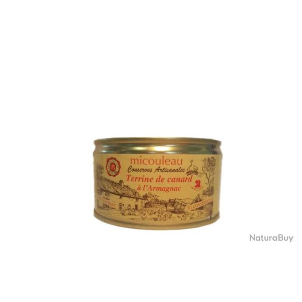Terrine de Canard � l'Armagnac 200g boite