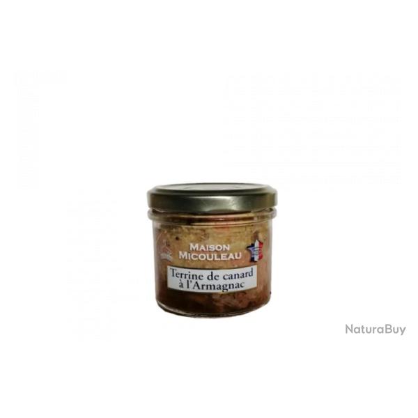 Terrine de Canard � l'Armagnac 90g bocal