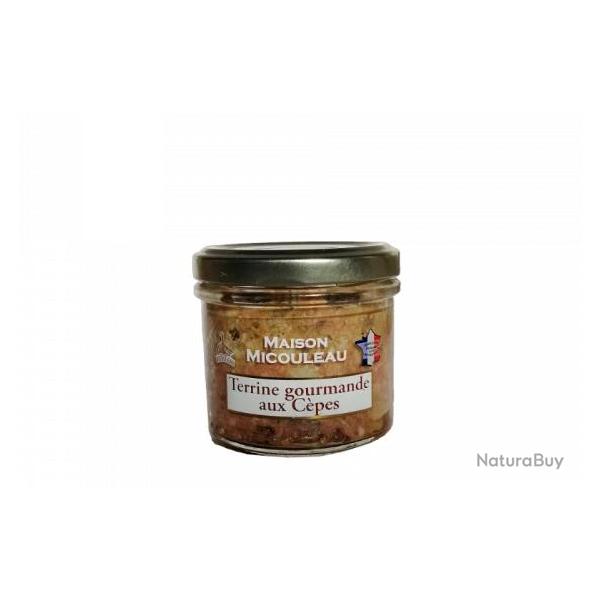 Terrine aux c�pes 90g bocal