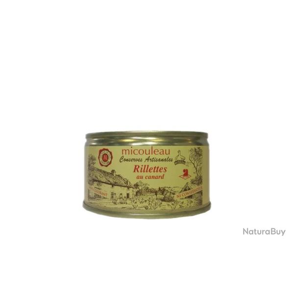 Rillettes de Canard 200g boite