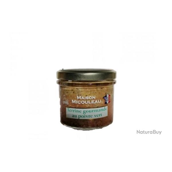P�t� de pays au poivre vert 90g bocal