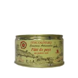 P&acirc;t&eacute; de pays au poivre vert 200g boite