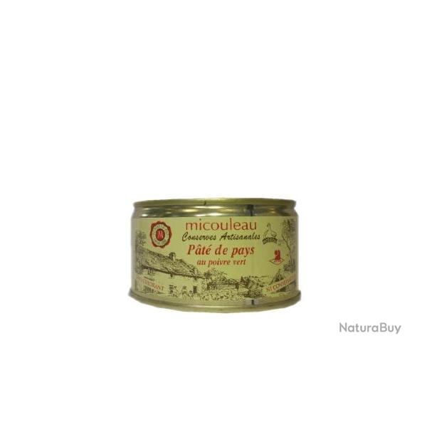 P�t� de pays au poivre vert 200g boite