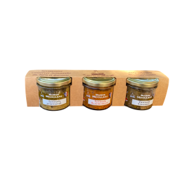 Lot de 3 tartinades