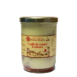 Confit de canard 730g en bocal