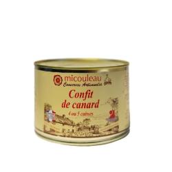 Confit de canard 1580g en boite