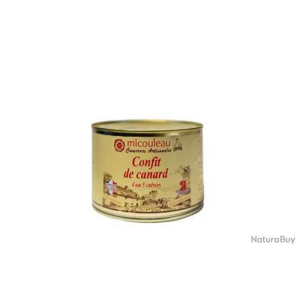 Confit de canard 1580g en boite