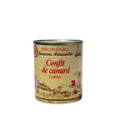 Confit de canard &nbsp;765g en boite