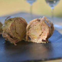 Cou de Canard Farci au Foie Gras