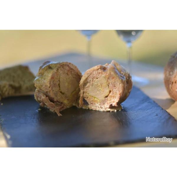 Cou de Canard Farci au Foie Gras