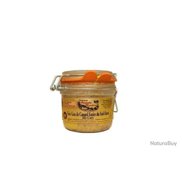 Foie gras de Canard entier mi-cuit bocal 180G