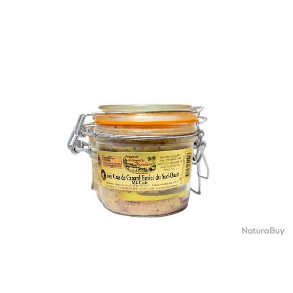Foie gras de Canard entier mi-cuit bocal 330G