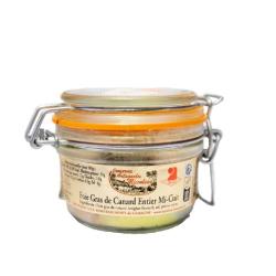 Foie gras de Canard entier mi-cuit bocal 120G