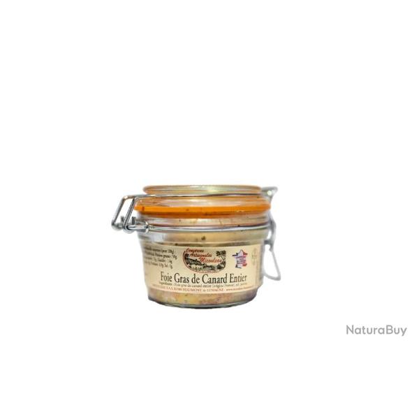Foie gras de canard entier en bocal 120g