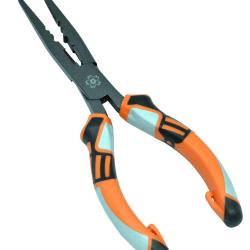 Pince Sakura Slim Split Ring Pliers ORANGE - GRIS 19cm