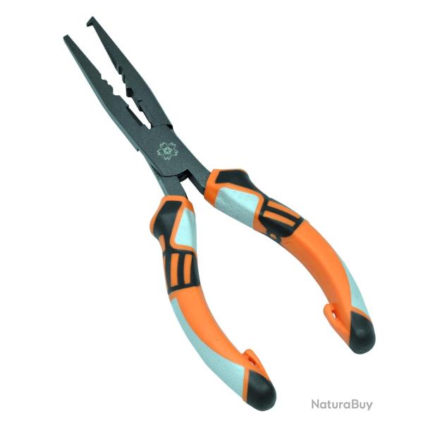 Pince Sakura Slim Split Ring Pliers ORANGE - GRIS 19cm