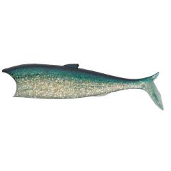 Leurre Souple Sakura Breizh Shad 82 8,2cm Par 3 222 - Turquoise Shiner