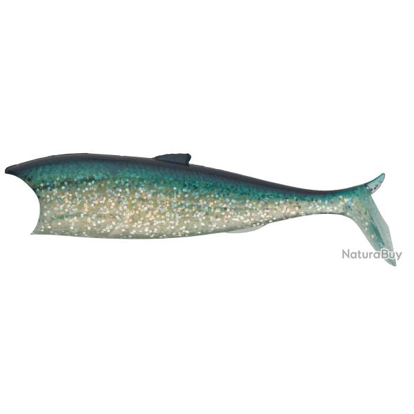 Leurre Souple Sakura Breizh Shad 100 10cm Par 3 222 - Turquoise Shiner