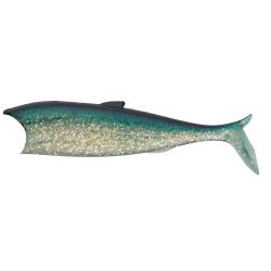 Leurre Souple Sakura Breizh Shad 123 12,3cm Par 3 222 - Turquoise Shiner