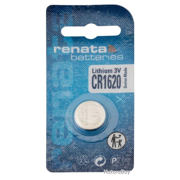 Piles Lithium CR1620 3 volts