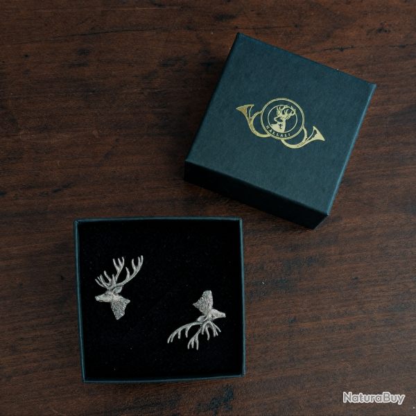 Boutons de manchette � Cerf