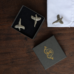 Boutons de manchette � Faisan