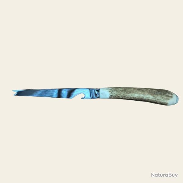 Couteau ap�ritif manche bois de cerf