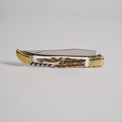 Laguiole - bois de cerf - Tire-bouchon