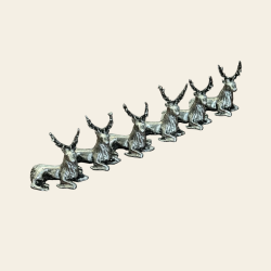 Porte-couteaux cerf x6