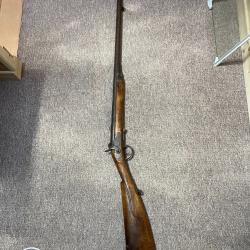 Fusil Ancien &agrave; Broche Cal. 16 - Fusil de Traite / Pacotille Poudre Noire monocoup