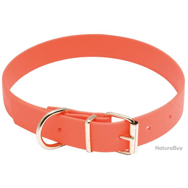 Collier Biothane Orange 40cm