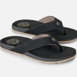 Tongs Homme Rip Curl "Pacific Rinse Bloom Open Toe" 45 Noir