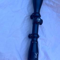 Lunette de chasse 1X5X44 avec colliers pour 22LR