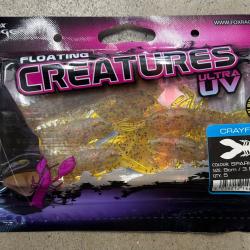 Leurres Fox Rage Creatures UV Crayfish 9cm sparkling oil