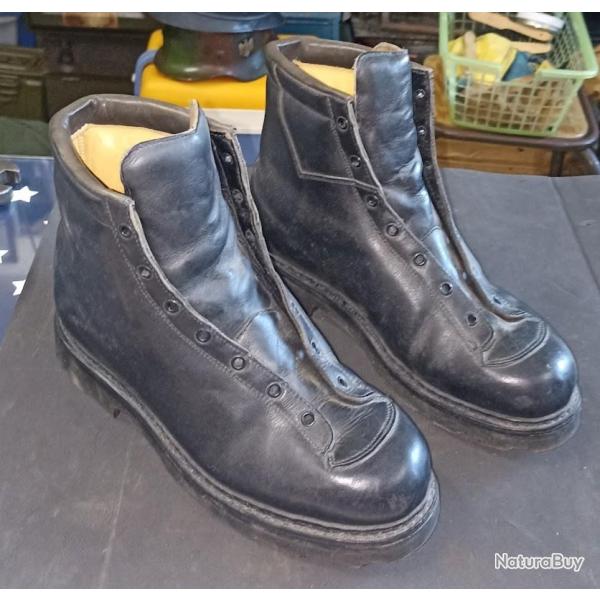 Chaussures pilote parachutiste paraboot poiture 41 dat�es 1992