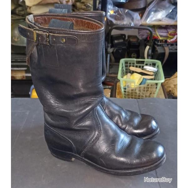 Bottes arm�e Allemande vintage guerre froide 1950