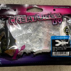 Leurres Fox Rage Creatures UV Crayfish 7cm salt n pepper