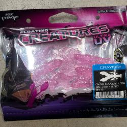 Leurres Fox Rage Creatures UV Crayfish 7cm candy floss