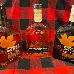 Coureur des bois LOT 1 whisky, 1 cr&egrave;me d'&eacute;rable, 1 whisky 12 ANS