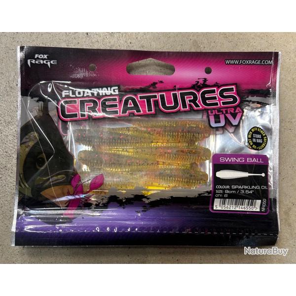 Leurres Fox Rage Creatures UV Swing Ball 9cm sparkling oil